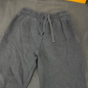 Hanes ecosmart size small Black Sweatpants with pockets loved ADI 50% cotton pol